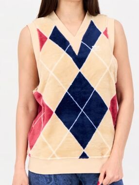 Women Sportswear Fit Sleeveless Outdoor Top, Multicolor Adidas original Large